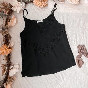 Aritizia Babaton Black Lace Camisole